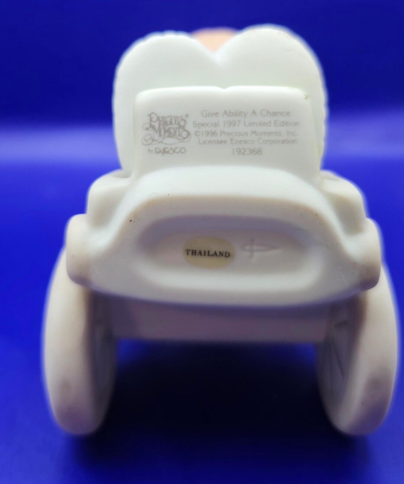 precious moments give a change special 1997 limited edition #192368