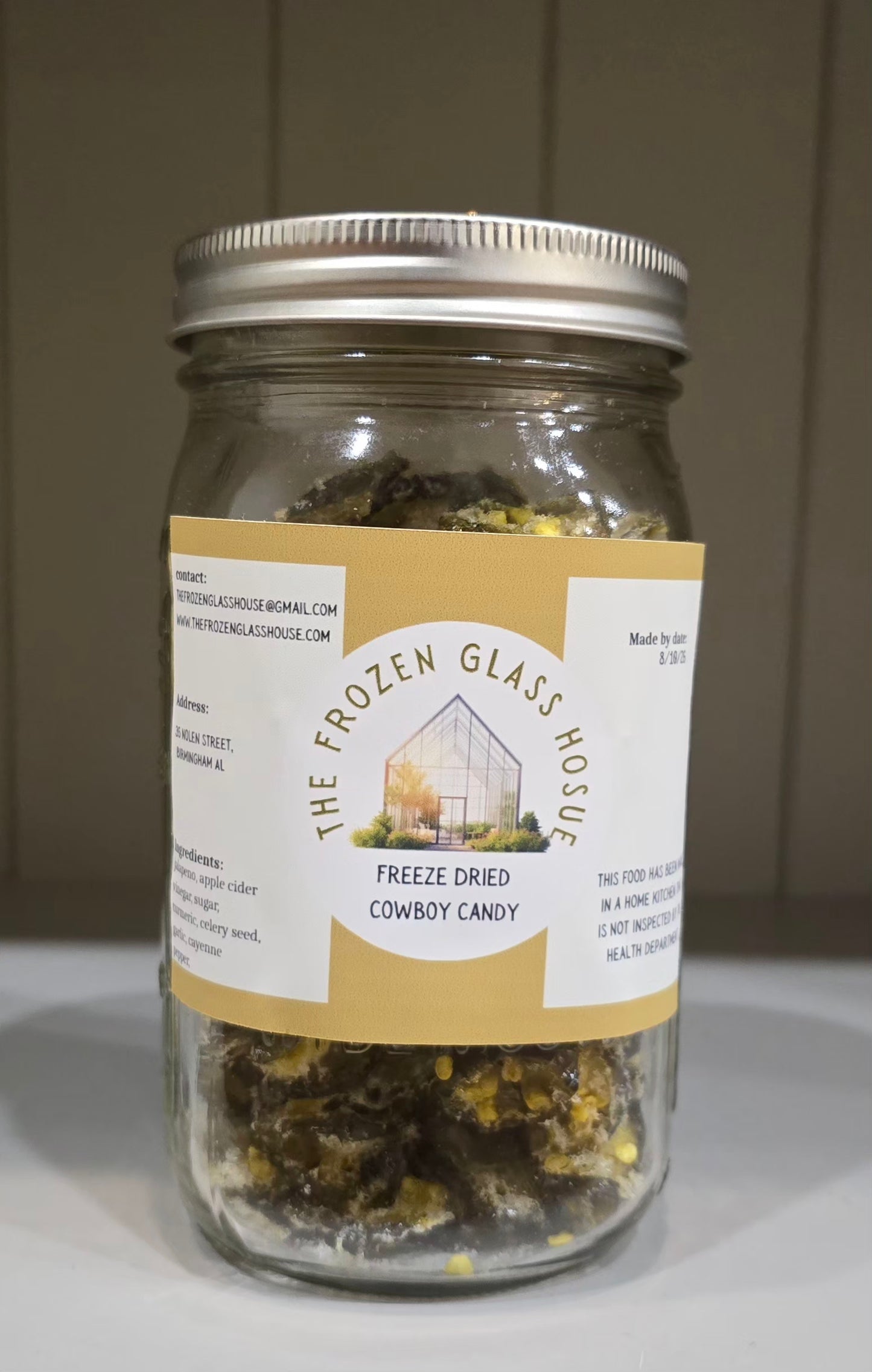 Freeze dried cowboy candy