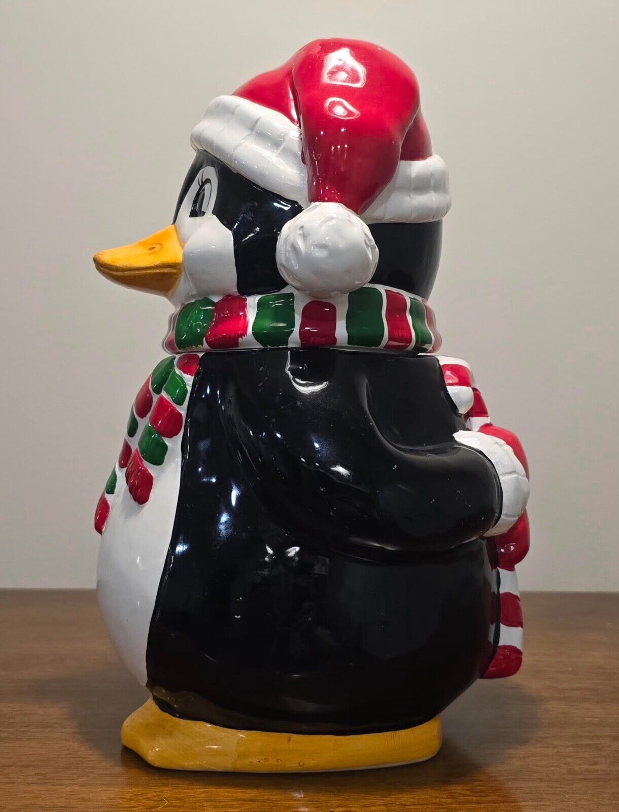 penguin cookie jar