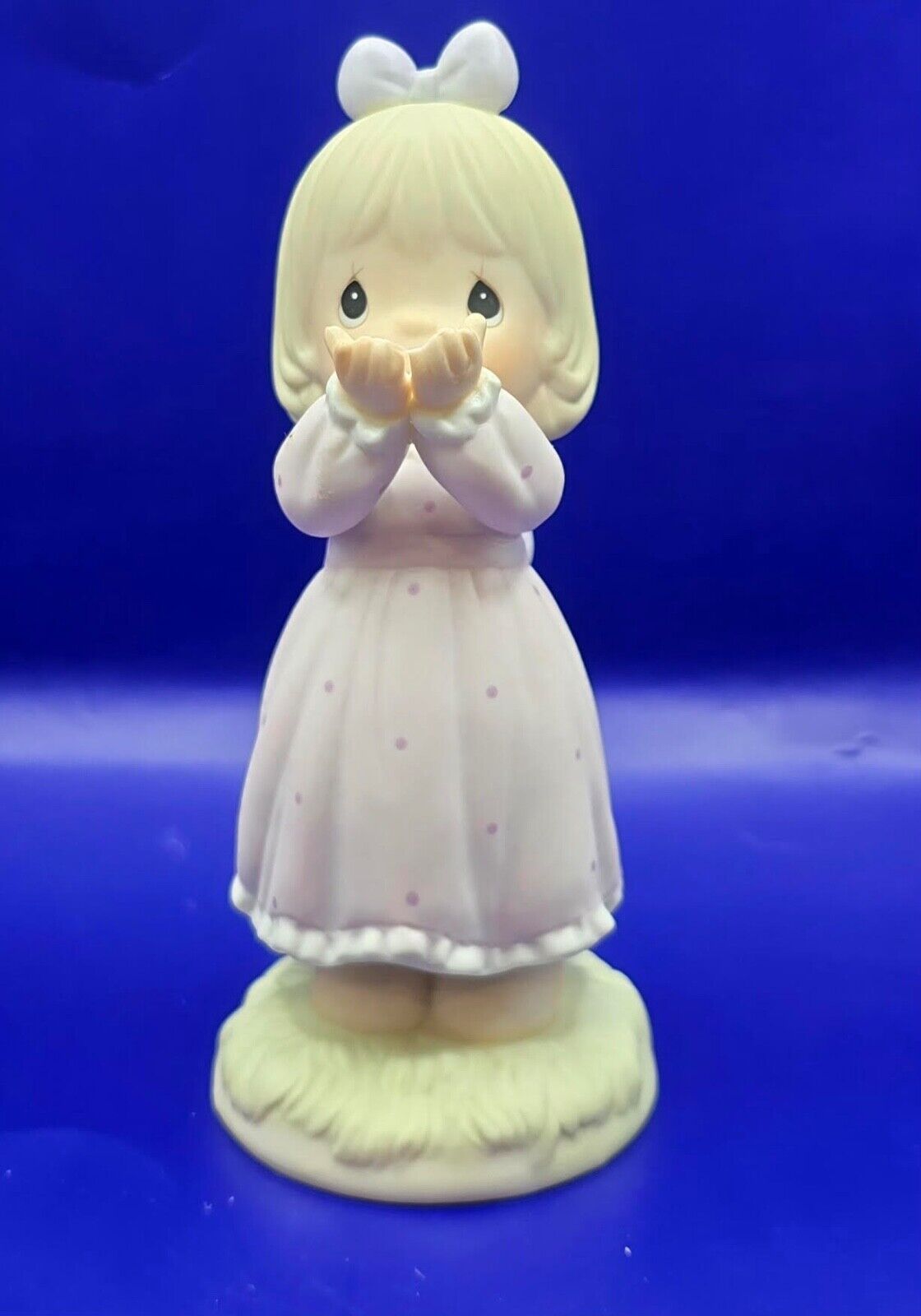 Precious Moments Sharing a Gift of Love 527114 1991 Limited Edition missing bird