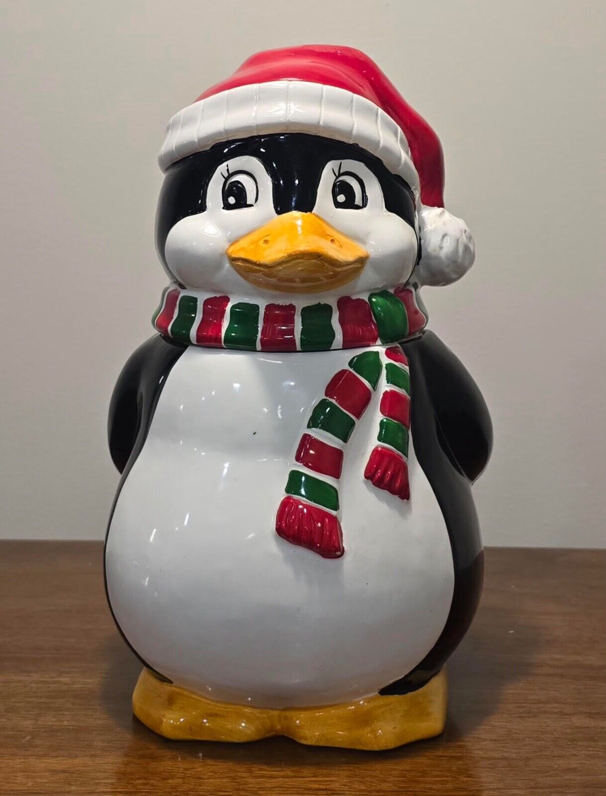 penguin cookie jar