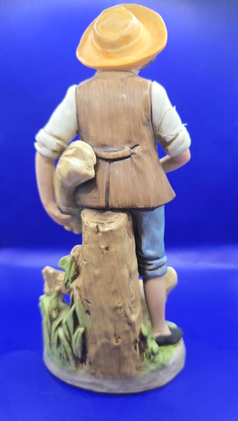 Homco meissen porcelain figurine boy & girl farmer collection 8881