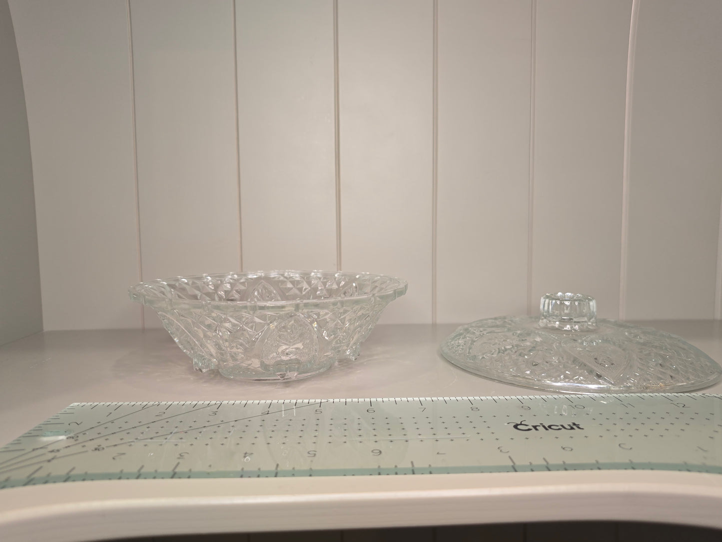 Candy dishes from from the 60's and 70's