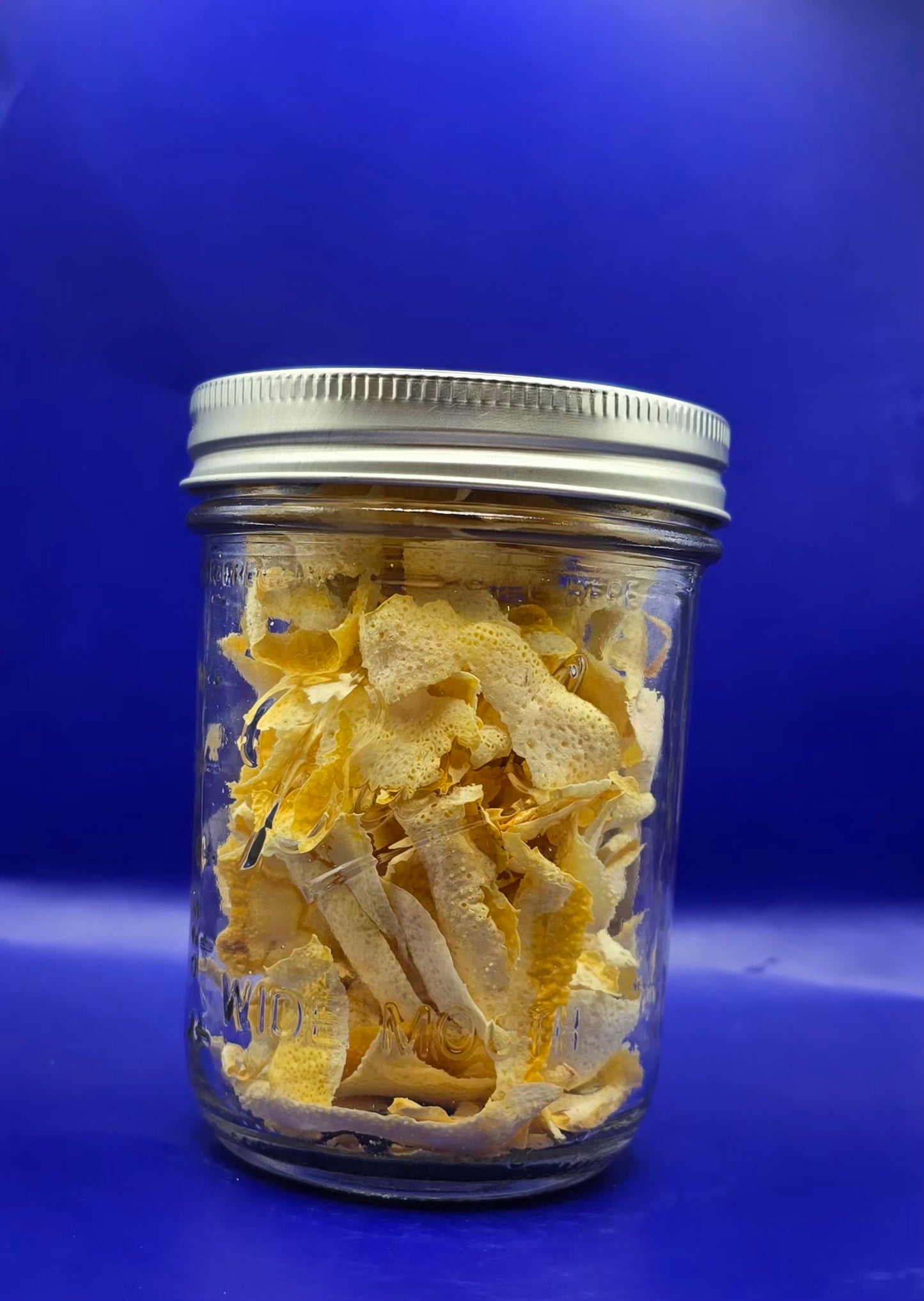 Freeze dried lemon zest 16oz jar