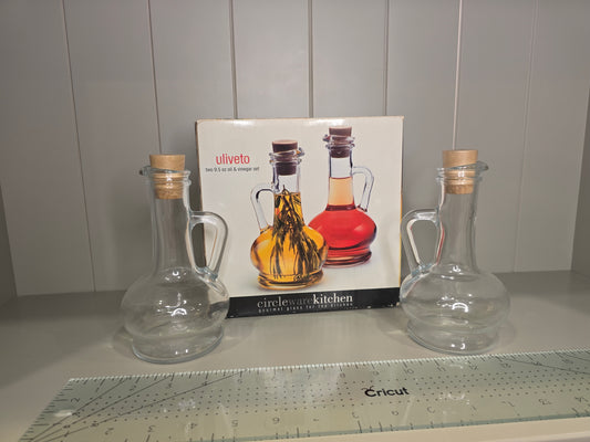 ULIVETO 9.5 oz. Oil and Vinegar Cruets