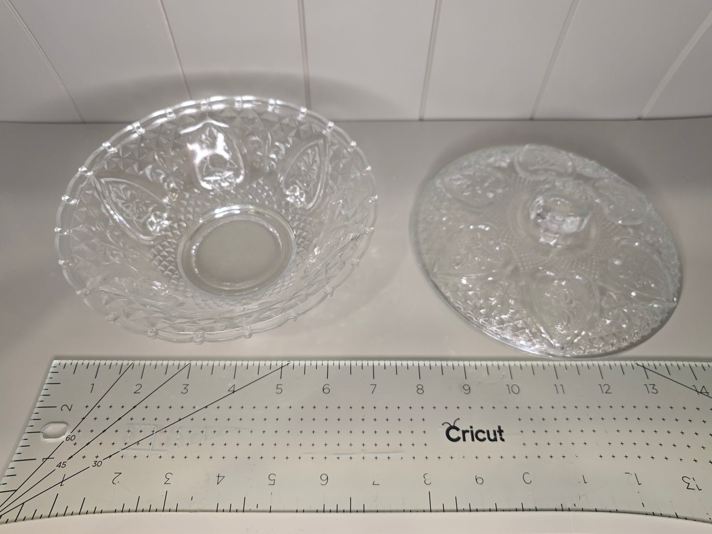 Candy dishes from from the 60's and 70's
