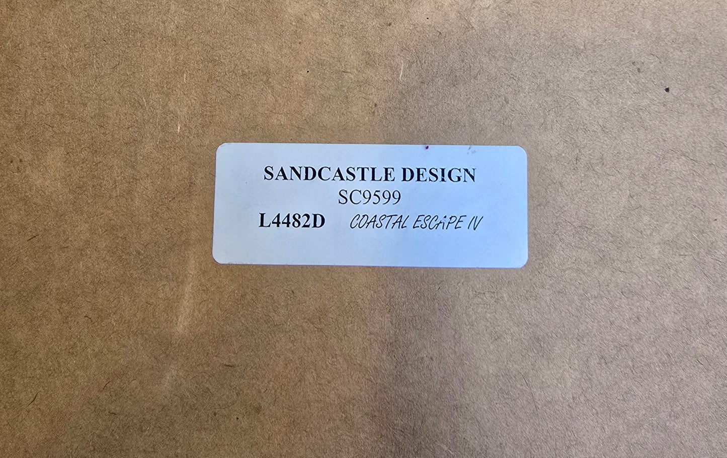 Costal Escape IV Sandcastle Design SC9599 L4482D