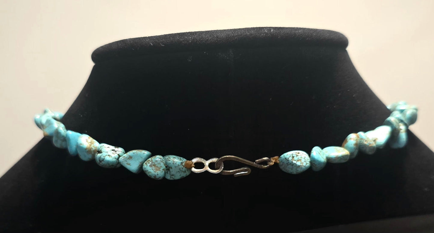 New Mexico turquoise choker neckless